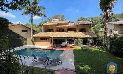Casa com 4 dorms à Venda, ac. 443 m² por R$ 2.100.000 - Altos de São Fernando - Jandira/SP