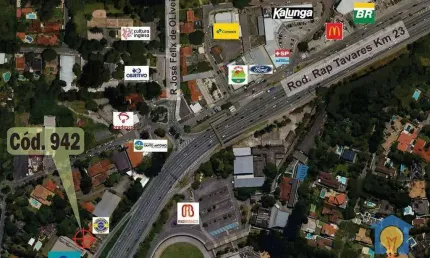 Terreno, 1319 m² - venda por r$ 2.638.000 ou aluguel por r$ 10.215/mês - parque são george - granja viana cotia/sp