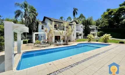 Casa com 5 Ssuítes à Venda, 1.740 m² por R$ 3.499.000 - Parque Dom Henrique - Cotia/SP