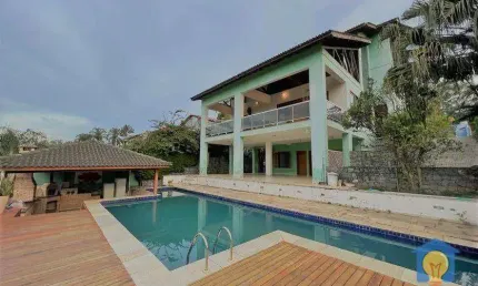 Casa com 5 dormitórios à venda, 465 m² por r$ 1.973.000,00 - parque das artes - embu das artes/sp