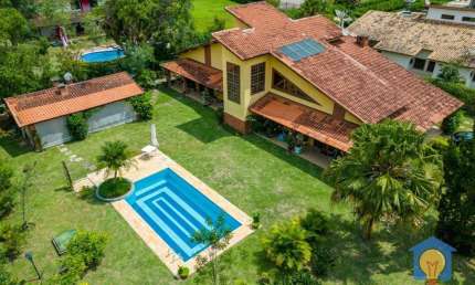 Casa com 5 dormitórios para alugar, 406 m² por R$ 10.000,00/mês - Bairro Do Carmo (Canguera) - São Roque/SP