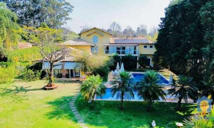 Casa com 5 Suítes, 2805 m² - Venda por R$ 8.000.000 ou Aluguel por R$ 40.337/mês - Jardim Mediterrâneo - Cotia/SP