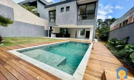 Casa com 4 Suítes à Venda, 502 m² por R$ 3.300.000 - Vintage, Paisagem Renoir - Cotia/SP