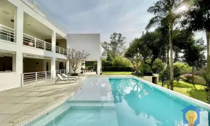 Casa com 4 dormitórios à venda, 488 m² por r$ 5.200.000,00 - granja viana - cotia/sp
