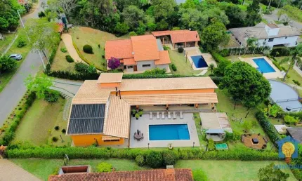 Casa com 4 Suítes à Venda, 1.356 m² por R$ 2.450.000 - Patrimônio do Carmo - São Roque/SP