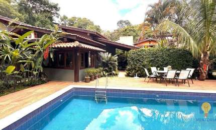 Casa térrea com 4 dormitórios, 320 m² - venda por R$ 2.900.000 ou aluguel por R$ 20.000/mês - Bairro Moinho Velho - Cotia/SP
