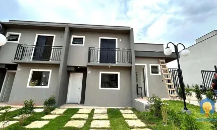 Casa nova com 3 dormitórios à venda, 70 m² por R$ 475.000 - Chácara Ondas Verdes - Cotia/SP