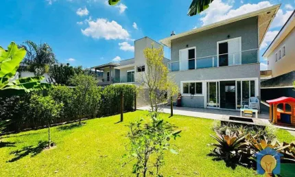 Casa com 4 dormitórios à venda, 400 m² por R$ 1.595.000 - Granja Viana, Village Los Angeles - Cotia/SP