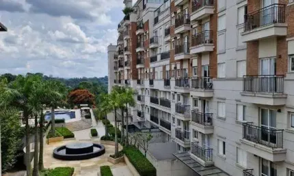 Apartamento com 1 dormitório para alugar, 38 m² por R$ 3.070,00/mês - Granja Viana - Cotia/SP
