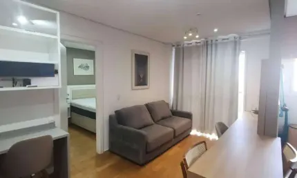 Apartamento com 1 dormitório para alugar, 38 m² por R$ 3.820,00/mês - Granja Viana - Cotia/SP