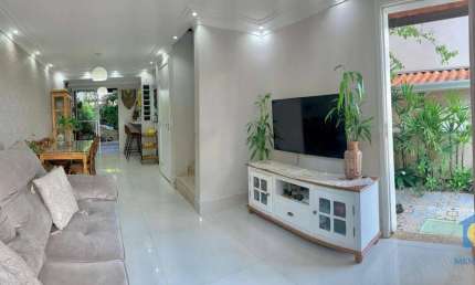 Casa com 2 dormitórios à venda, 71 m²  Jardim Petrópolis - Cotia/SP Condomínio Bosques da Vila