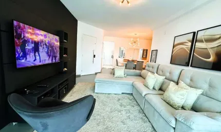 Apartamento com 3 dormitórios para alugar, 128 m² por R$ 4.150,00/mês - Centro - Embu das Artes/SP
