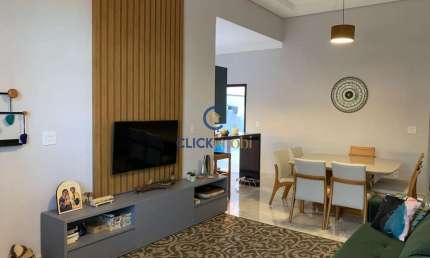 Casa em condomínio fechado com 3 quartos à venda na Avenida Luiz Greco, 225, Vila Monte Alegre, Paulínia, 139 m2 por R$ 900.000
