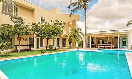 Casa em condomínio fechado com 4 quartos à venda na Rua Eliseu Teixeira de Camargo, 1070, Sítios de Recreio Gramado, Campinas, 572 m2 por R$ 4.987.000