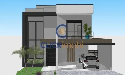 Casa em condomínio fechado com 3 quartos à venda na Rua José Carlos Ferrari, 382, Residencial Santa Maria, Valinhos, 215 m2 por R$ 1.500.000