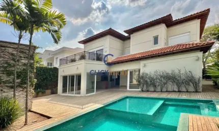 Casa em condomínio fechado com 4 quartos à venda na Avenida Alphaville, 1, Alphaville Dom Pedro, Campinas, 400 m2 por R$ 4.900.000