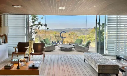 Casa em condomínio fechado com 4 quartos à venda na rua san conrado, s/n, 415, loteamento caminhos de san conrado (sousas), campinas, 750 m2 por r$ 2.570.000