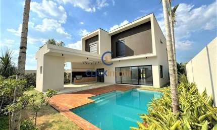 Casa em condomínio fechado com 4 quartos à venda na Estrada Municipal Adelina Segantini Cerqueira Leite, Loteamento Residencial Arborais, Campinas, 340 m2 por R$ 3.700.000