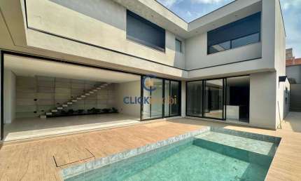 Casa em condomínio fechado com 4 quartos à venda na Rua José Picirili, Residencial Jatibela, Campinas, 560 m2 por R$ 6.400.000