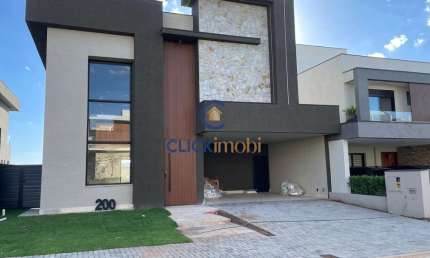 Casa em condomínio fechado com 3 quartos para alugar na Estrada Municipal Adelina Segantini Cerqueira Leite, Loteamento Residencial Arborais, Campinas, 349 m2 por R$ 19.000