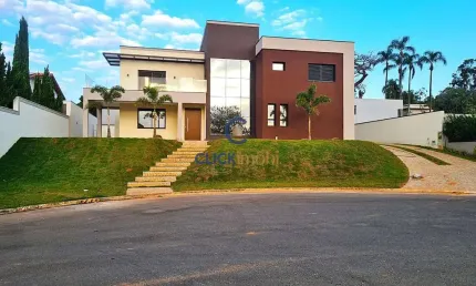 Casa em condomínio fechado com 4 quartos à venda na rua engenheiro paulo de campos fessel, 351, dois córregos, valinhos, 483 m2 por r$ 2.990.000