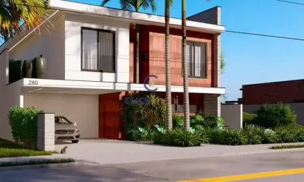 Casa em condomínio fechado com 3 quartos à venda na Estrada Municipal Adelina Segantini Cerqueira Leite, Loteamento Residencial Arborais, Campinas, 267 m2 por R$ 2.763.000