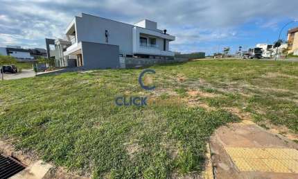 Terreno em condomínio fechado à venda na Estrada Municipal Adelina Segantini Cerqueira Leite, Loteamento Residencial Arborais, Campinas por R$ 740.000