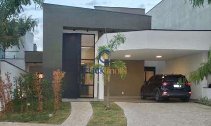 Casa em condomínio fechado com 3 quartos à venda na Avenida Luiz Greco, 225, Vila Monte Alegre, Paulínia, 149 m2 por R$ 1.190.000