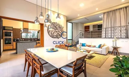 Casa em condomínio fechado com 4 quartos à venda na rua viles de france, ville sainte helene, campinas, 327 m2 por r$ 3.697.000