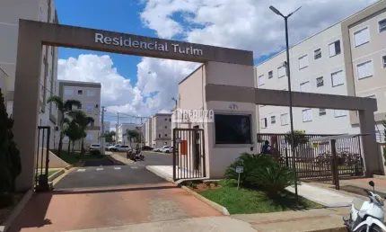 Apartamento de 2 dormitorios no Condominio Residencial Turim, no bairro Recreio dos Bandeirantes - Uberaba