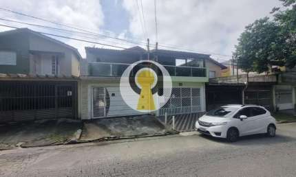 Sobrado para Venda em Santo André, Jardim Ana Maria, 3 dormitórios, 1 suíte, 2 banheiros, 1 vaga