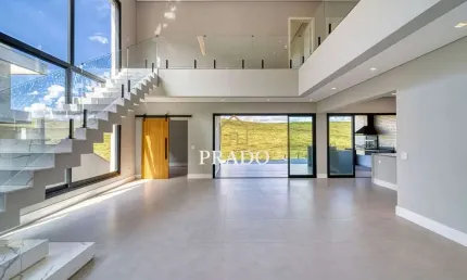 Casa no Alphaville com 4 suítes, piscina e 371m² – Urbanova, São José dos Campos