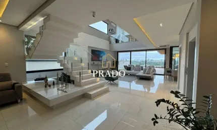 Casa no montserrat com 4 suítes, elevador, 404m² – urbanova, são josé dos campos