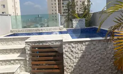 Cobertura com 2 quartos à venda em vila valparaíso - sp