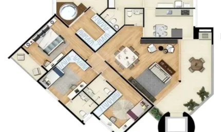 Apartamento com 3 quartos à venda em Vila Guiomar - SP