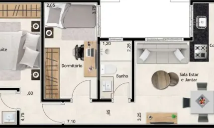 Cobertura com 2 quartos à venda no Centro, Santo André 