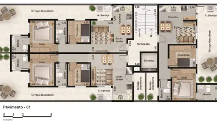 Apartamento com 2 quartos à venda em jardim santo alberto - sp