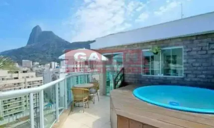 Cobertura com 3 quartos à venda na Rua Sorocaba, Botafogo, Rio de Janeiro, 138 m2 por R$ 1.930.000