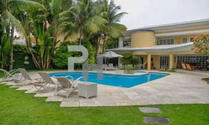 Casa em condomínio fechado com 5 quartos à venda na avenida das américas, 2280, barra da tijuca, rio de janeiro, 1283 m2 por r$ 16.000.000
