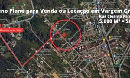 Terreno à venda na Rua Cleanto Paiva Leite, Lote 06, Vargem Grande, Rio de Janeiro