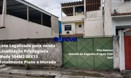 Terreno em condomínio fechado à venda na Estrada Do Engenho D'agua, 1220, Anil, Rio de Janeiro