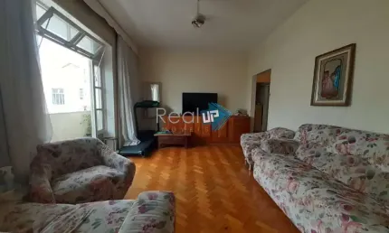 Apartamento com 3 quartos à venda na rua voluntários da pátria, botafogo, rio de janeiro, 136 m2 por r$ 1.380.000