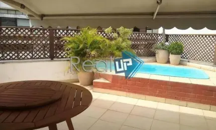 Cobertura com 3 quartos à venda na Almirante Guillobel, Lagoa, Rio de Janeiro, 230 m2 por R$ 1.790.000