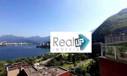 Cobertura com 3 quartos à venda na Avenida Henrique Dodsworth, Lagoa, Rio de Janeiro, 199 m2 por R$ 4.200.000