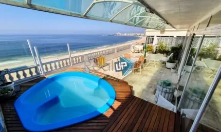 Cobertura com 4 quartos à venda na Avenida Atlântica, Copacabana, Rio de Janeiro, 357 m2 por R$ 10.000.000