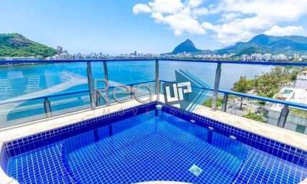 Cobertura com 4 quartos à venda na Avenida Borges de Medeiros, Lagoa, Rio de Janeiro, 495 m2 por R$ 9.900.000