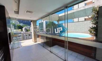 Cobertura com 2 quartos à venda na Rua do Humaitá, Humaitá, Rio de Janeiro, 183 m2 por R$ 2.150.000