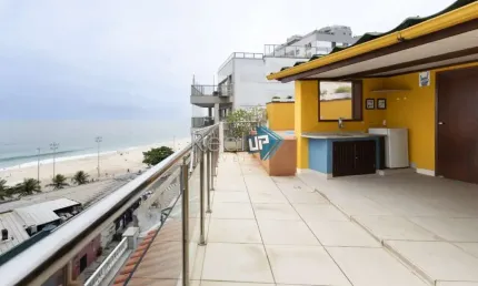 Cobertura com 3 quartos à venda na Avenida Rainha Elizabeth da Bélgica, Ipanema, Rio de Janeiro, 222 m2 por R$ 5.600.000