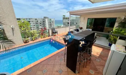 Apartamento com 3 quartos à venda na Praça Advogado Heleno Cláudio Fragoso, Barra da Tijuca, Rio de Janeiro, 275 m2 por R$ 3.100.000