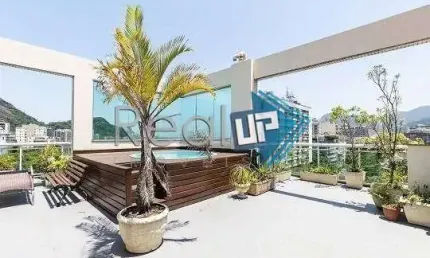Cobertura com 2 quartos à venda na Rua do Humaitá, Humaitá, Rio de Janeiro, 172 m2 por R$ 2.000.000
